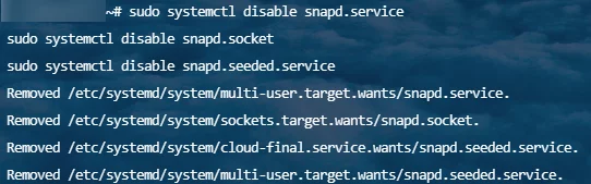 【Ubuntu】如何卸载Snapd 【Ubuntu】如何卸载Snapd