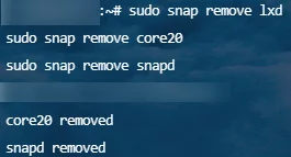 【Ubuntu】如何卸载Snapd 【Ubuntu】如何卸载Snapd